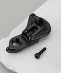 Derailleur Hanger M12x1.75 For Cannondale Mountain Bikes Replacement Thru Axle Hanger, black aluminum with screw