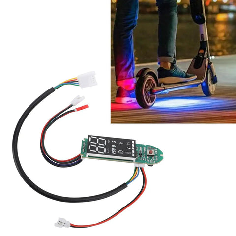 Replacement Scooter Dashboard Circuit Board With Clear Display Easy Install Universal Fit For Eight To Ten Inch Scooters