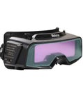Auto Darkening Welding Goggles With Adjustable Sensitivity And Wide Shade 4/9-13, Viewing Area 4.82 By 1.37 Inch, side view