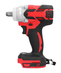 This 18V Cordless Impact Wrench Rocking The House With A Badass Brushless Motor Cranking Out 250Nm Of Serious Torque For Construction Sites And Auto Repair Jobs Its Totally Wire-Free So You Can Get It Done Anywhere Without Hassles This Tool Is Gotta Have, side view with ergonomic design.