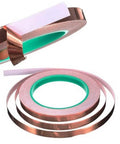 Six Pack Copper Foil Tape, Double Sided Conductive Tape With Adhesive For EMI Shielding, Soldering, Electrical Repairs, Stained Glass