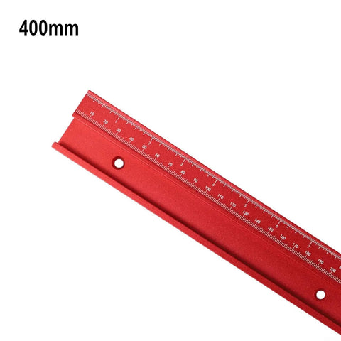 400mm 45 Type T Slot Aluminum Miter Track For Router Tables And Saws, Sliding Jig Fixture With Featherboard Guide, Table Saw And Bandsaw Rail