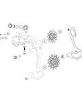GX Eagle AXS Bolt And Screw Kit For Rear Derailleur Maintenance With Durable Hardware Tool Free Adjustments Secure Fastening And Innovative Limit Screws For Smooth Shifting And Longevity exploded parts diagram