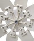 Off Grid Wind Turbine Generator Kit With 5000W Windmill 8 Nylon Blades 12V 24V 48V Controller Hybrid Solar Wind Power System