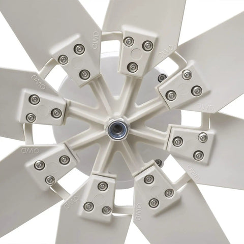 Off Grid Wind Turbine Generator Kit With 5000W Windmill 8 Nylon Blades 12V 24V 48V Controller Hybrid Solar Wind Power System