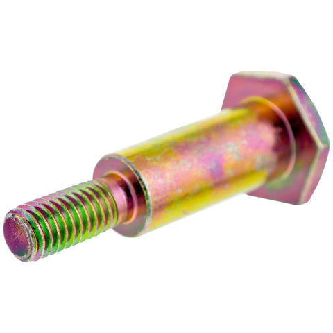Shoulder Bolt Assembly For Cub Cadet RZT SLT GT LT Mowers OEM 638-04012A Replacement, hex head and threaded end