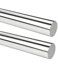 Get The Gist With These 2PCs Ultra Smooth 12mm Thick By 300mm Long Linear Motion Rod Shafts That Slide Like Butter For Your DIY Rig And Smooth Cnc Builds Made Right From Top Notch Chrome Plated Steel! Chrome steel linear motion rod shafts, 12mm x 300mm, for smooth CNC builds.