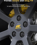 1/2-20 Lug Nuts For Jeep Wrangler JK 1987-2018 Liberty 2002-2012 Grand Cherokee 1993-2010 Black Closed End Solid Lug Nuts set