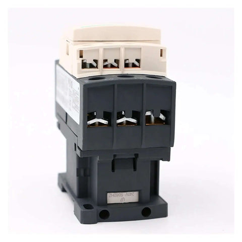 Heavy Duty AC Electromagnetic Contactor 3 Pole 3 Normally Open 25 Amp 240V Coil Built Tough Industrial Grade side view