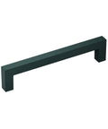 Monument Matte Black Cabinet Pull 5-1-16 Inch Center-To-Center, Modern Drawer Handle for Cabinets, Sleek Contemporary Hardware