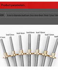 Vertical T8 Lead Screw Kit For CNC And 3D Printer Projects With Nut Bearing, various leads from 1mm to 14mm, 8mm diameter