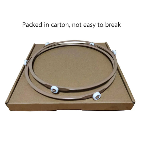 Heavy Duty Microwave Turntable Rings Featuring Smooth As Butter Rollers Effortlessly Spin Large Glass Plates Above Eleven Inches Wide Top Notch Kitchen Replacement Parts Two Pack