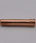 Copper collet for TIG Gas Lens Collet Body Set for WP 9 20 25 Torch, one sixteenth inch size, side view with engraved marking.
