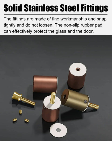 Heavy Duty Door Handle For Sliding Barn Door Push Pull Rectangle Front Door Handle With Screws Exterior Interior Use Single Or Double Sided Install 120 Cm 47 In Length, stainless steel fittings close-up.