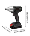 Brace Yourself For The Heavy Lifting With This Badass Brushless Electric Wrench. Compact design, 25cm height, powerful tool.
