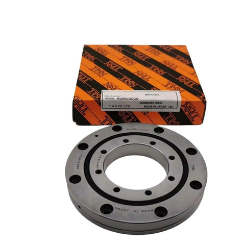 Industrial Grade Built Like A Tank Heavy Duty Cross Roller Bearing Ring RU66 Series with model label on packaging