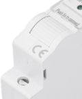 Close-up of smart energy monitor device, featuring a white durable PC shell and connectivity button for real-time monitoring.