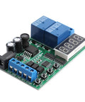Close-up view of Heavy Duty Multifunction Time Relay And Motor Control Board Built For Low Voltage Industrial Gear.