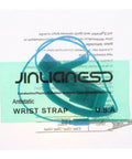 Adjustable Anti Static Wrist Strap Kit Ten Pack For ESD Protection And Grounding in packaging with wristband visible