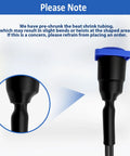 Plug And Play 3 Pin PowerCon Input Female Panel Mount Cable With Y Spade Terminal Extender close-up view of heat shrink tubing.