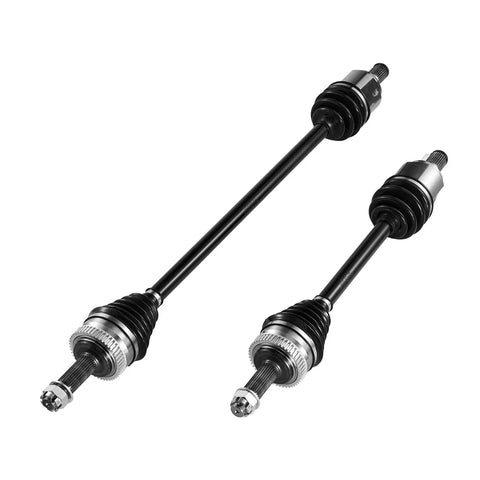Hyundai Sonata Front CV Axle Shaft Assembly Set For 2011 2014 Two Piece Driver And Passenger Sides Drop In Replacement Alloy Steel