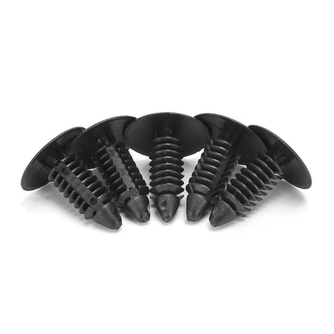 Universal Plastic Golf Cart Rivets Kit One Quarter Inch By Three Quarter Inch 120 Piece Replacement Xmas Tree Push Rivets For EZGO.