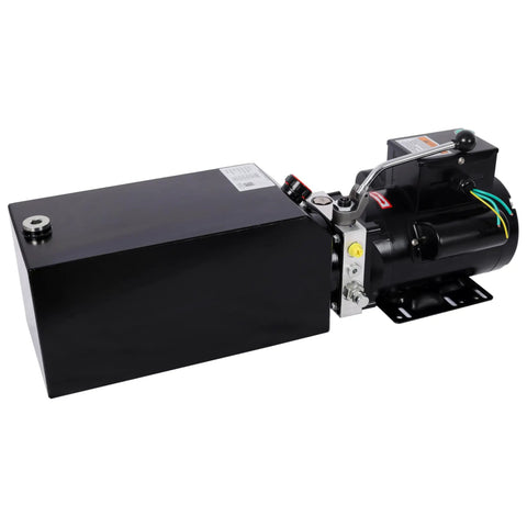Heavy Duty Hydraulic Power Unit For Car Lifts, 220V AC Single Phase With 10 Quart Oil Reservoir, Replacement Pump for automotive use.