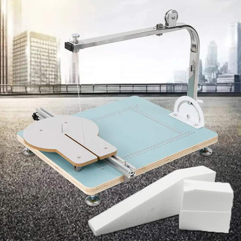 Pro Grade Foam Cutter With 72W Hot Wire, Lightweight Tabletop Foam Cutting Tool For Styrofoam And Pearl Cotton, on tabletop