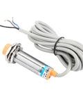 Inductive And Capacitive Proximity Sensor Switch With 3 Wires NPN NC, Precise Detection For Metal And Non Metal Targets image