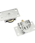 Cabinet Sliding Door Pulley Kit With Screws For Wardrobe And Barn Doors Durable Zinc Alloy Rolling Door Hardware Easy