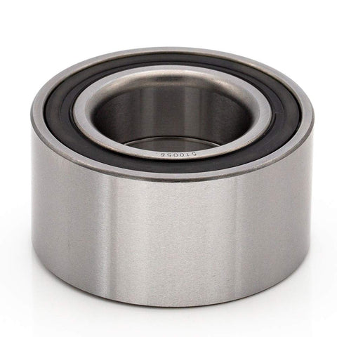 Front view of Pair Front Wheel Bearing And Hub Replacement For Ford Focus 2000 2011 Fiesta 2011 2013 And Mazda 2 2011 2013, precision machined metal bearing