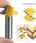 Get Your 45 Degree Router Bit For Woodworking Projects That Rock, Premium Cemented Carbide Mortise And Tenon Knife With Durable Cutter Design Built Heavy Duty For Sharp Milling Tasks Every Time, showcasing a detailed router bit cutting tool with carbide edges.