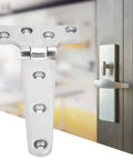 Beefy Heavy Duty Sealed Bearing Gate Hinges In Stainless Steel Thickened T Type 151mm By 75mm By 4.5mm Smooth Quiet Swing