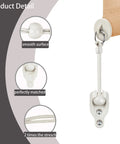 Universal Roller Shade Hardware Kit for Exterior Sun Shades Replacement End Cap Bungee Parts with pull tab detail