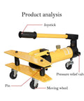Heavy Duty Hydraulic Pipe Bender Badass Workhorse 10 Ton 100KN Pushing Power Nails 13 To 34 Mm Tubing with joystick and wheels.