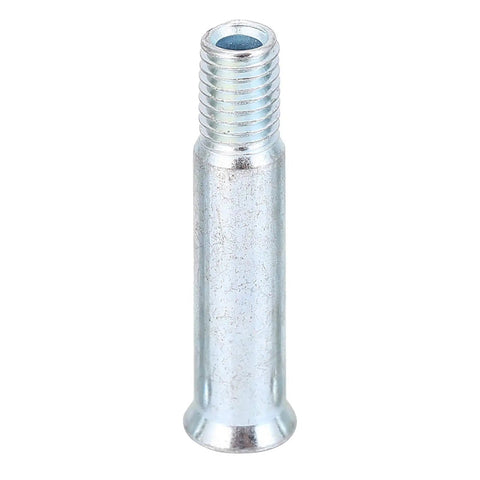 Single axle from Beefy Steel Inline Skate Axles Kit, 15 Pcs, 35mm Total Length, Includes Wheel Screws, Bolts, and Fittings for Roller Blades