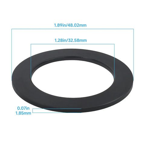 Heavy Duty Drum Bearing Washer Replacement For GE Top Load Washing Machines Smoother Than Butter Appliance Repair showing dimensions.