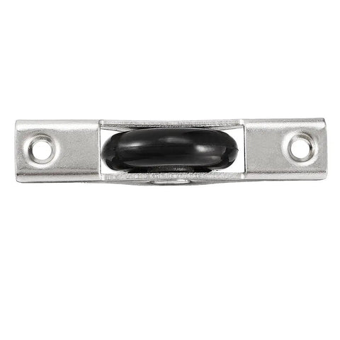 Heavy Duty 29Mm Black Nylon Single Track Roller For Sliding Doors And Windows Featuring Silky Smooth Operation Durable Stainless Core And Quick Install Comes With Two Pieces, showcasing a black nylon roller with stainless steel frame.
