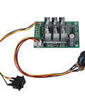 Rock Solid Dc Brushless Motor Controller 15Amp 5 To 36 Volt Speed Driver with knob and safety features, used in RC mods.