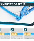 Step-by-step guide for Ditch The Torch And Get A Flawless Tight Seal With These 10 Pack 1 Inch Push Fit Straight Couplings.