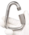 Large 4.1 Inch Triangle Quick Link Made From Marine Grade Stainless Steel 316 Heavy Duty Rigging Connector For Marine And Industrial Use