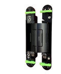 194mm Hydraulic Buffer Invisible Door Hinge Three Dimensional Adjustable Cross Hinge With Silent Automatic Closing For Interior Doors