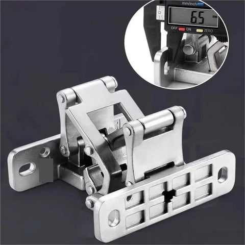 Heavy Duty Hidden Door Hinge Built Tough For Fire Hydrant Boxes And Pipe Wells Rock Solid 304 Stainless Steel Hardware supporting 250kg.