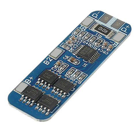 Heavy Duty 3S Bms Module 12V 10A Lithium Battery Balance Board with blue PCB design and multiple components for reliable performance.