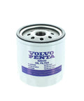 OEM Oil Filter 835440 for Marine Engines on display, showcasing filtration design and fitting details for 3.0L to 8.1L engines.