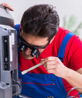 Technician using 12 Piece Opening Pry Tools Set Made of Stainless Steel With Flat Head and Crowbar Style for screen repair