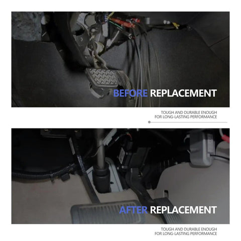 Before and after installation of Accelerator Pedal Position Sensor Replacement For Buick LaCrosse Impala Limited 2009 To 2016 LS LT Replaces APS311 84018392 Direct Fit Replacement For Easy Install And Reliable Performance Plug And Play