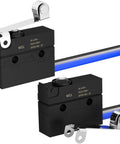 Waterproof IP67 Roller Lever Microswitch With SPDT 3 Pin Pre Wired 5A 250VAC Workhorse Limit Switch Pair with removable lever