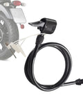 Heavy Duty Universal Air Pump Hose Extension With Leak Free Double Layer Material Versatile Valve Adapter Keeps Knot Free Ensuring Solid Performance Easy Storage Handle Car And Ball Inflation Tasks Without Breaking The Bank At All Right Now, black hose