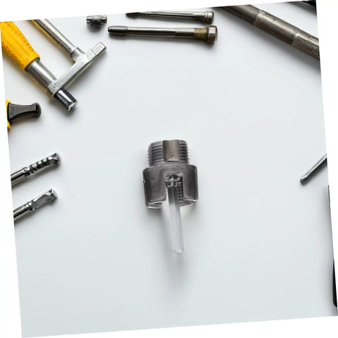 Uonlytech 3Pc Pipe Threading Tool Kit For Pvc Pipes Internal External Thread Cutter Compatible With Electric Drill Plumbing Threader Set And Installation with a metal cutter.
